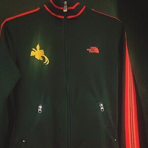 The North Face track jacket big kids size.